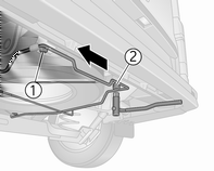 Placera hjulbultarna så att gängorna inte smutsas ner. 6. Byt hjul. Reservhjul 3 171. 7. Skruva in hjulbultarna. 8. Sänk ned bilen och ta bort domkraften. 9.