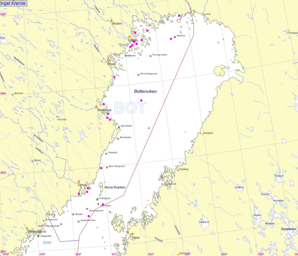 Statistik för respektive Search and rescue (SAR)- område Bottenvikens SAR-område Karta : Bottenvikens