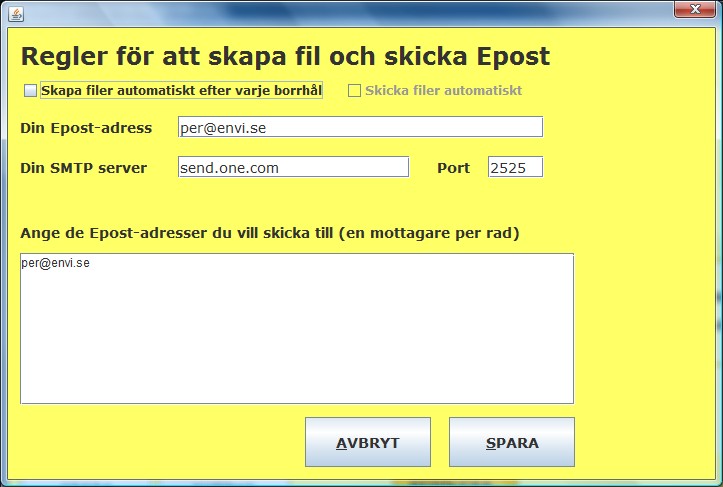 Om du vill ändra skalan för djup så klickar du istället till vänster om den vertikala skalan (markerad med grå ton) med vänstra musknappen.