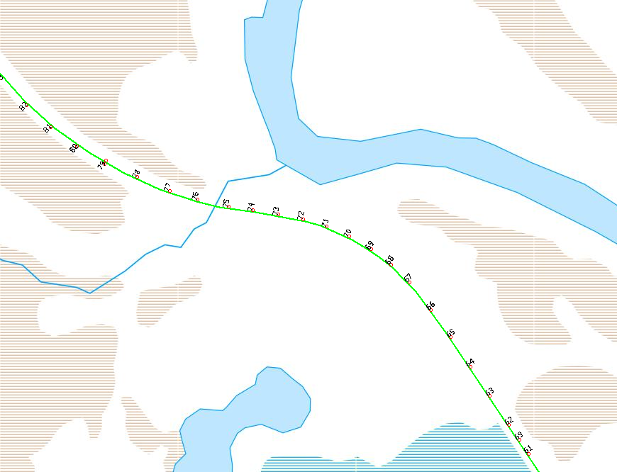 Exempel på observationer Luleå till Malmberget