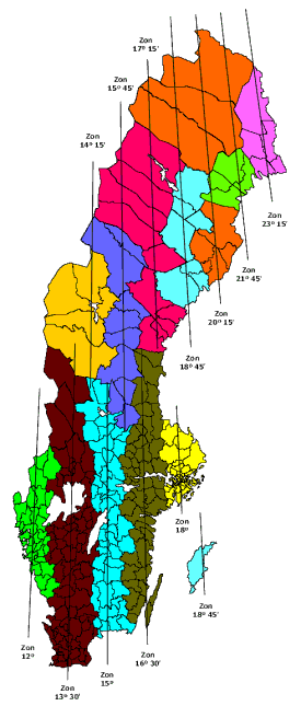 Styrgruppen 68 (145) Referenssystemets omfattning Data enligt omfattning A, B, B1, B2, B3, C, C1 görs i referenssystem SWEREF 99, kartprojektion SWEREF 99 TM (EPSG:3006) och höjdsystem RH 2000