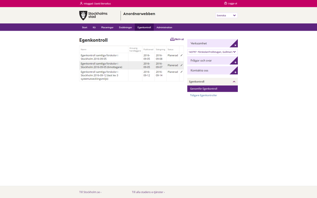 Exempelförskola 1 Tryck på pennan