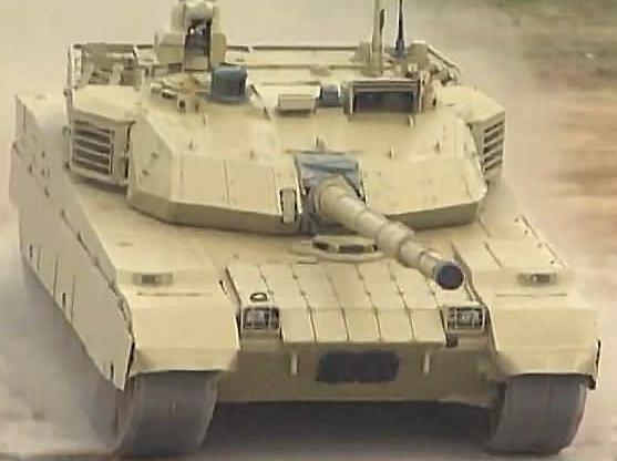 Kina MBT3000 Indien - Arjun Sydkorea K2 Pakistan