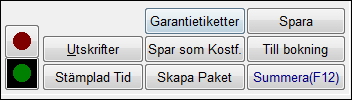 Hur ser jag när ett fordon är bokat? Sök upp arbetsordern på det aktuella fordonet och aktivera den. Klicka på knapen Till bokning. Programmet växlar över till veckoplaneringen och den aktuella dagen.