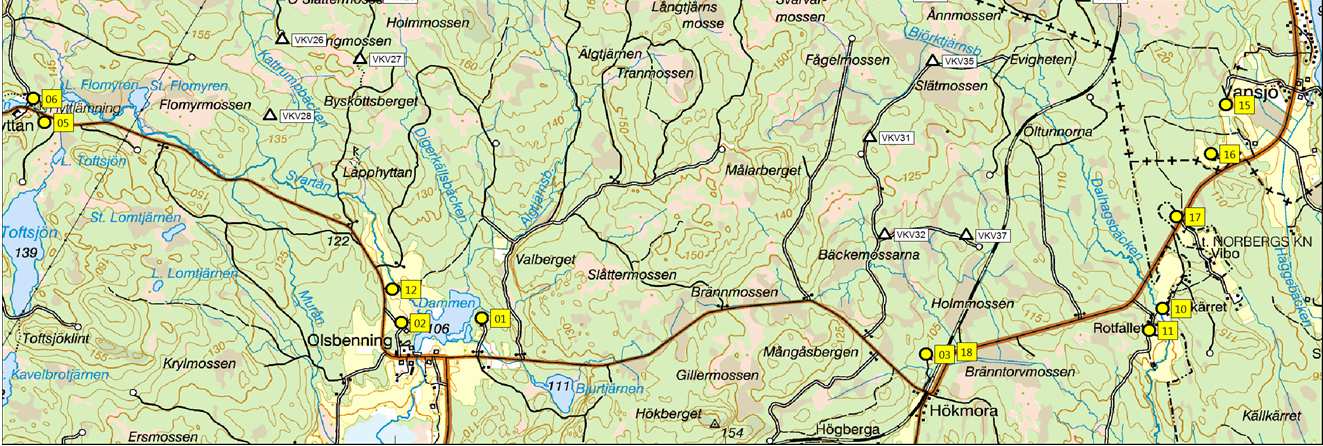 Beräkning av ljudimmission samt lågfrekvent ljud från vindkraft Bilaga A01 - Vindpark Målarberget - Nordex 