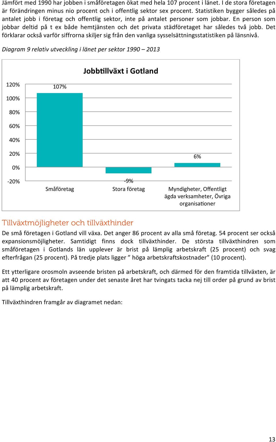 En person som jobbar deltid på t ex både hemtjänsten och det privata städföretaget har således två jobb.