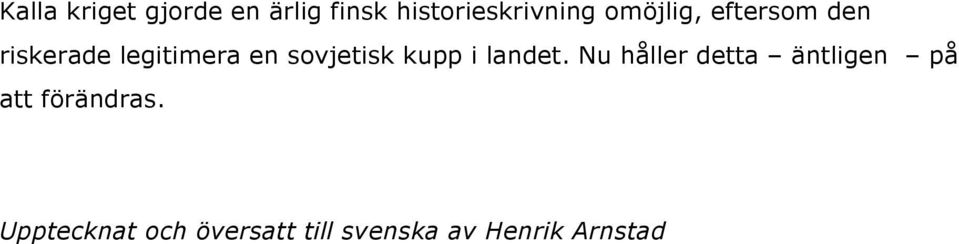 kupp i landet.