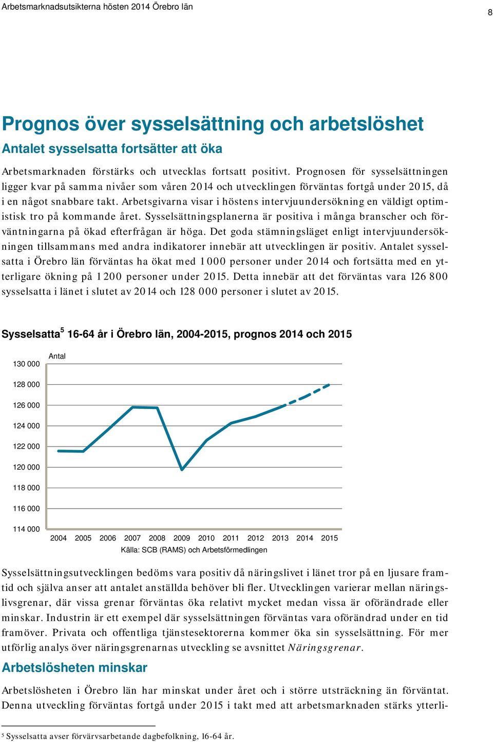 Arbetsgivarna visar i höstens intervjuundersökning en väldigt optimistisk tro på kommande året. Sysselsättningsplanerna är positiva i många branscher och förväntningarna på ökad efterfrågan är höga.