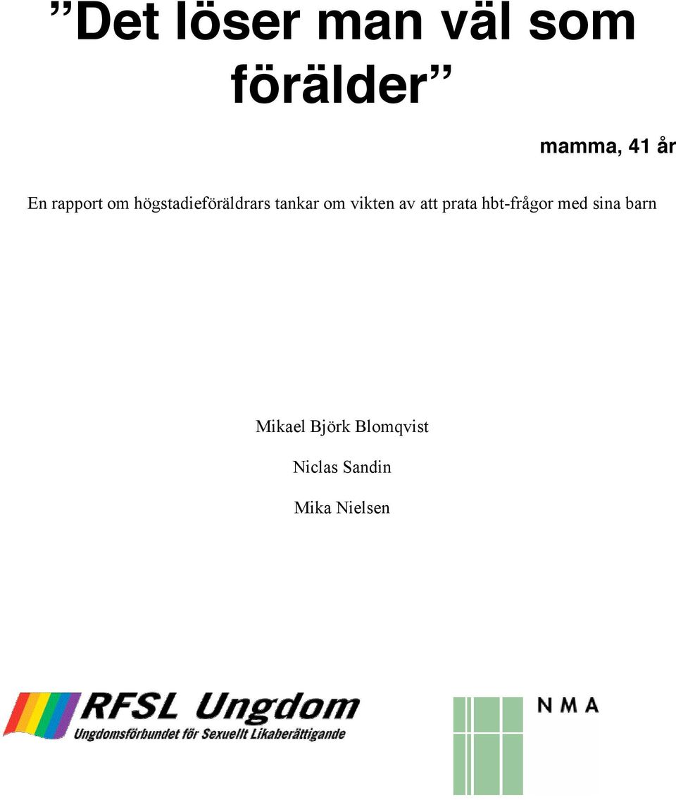 vikten av att prata hbt-frågor med sina barn