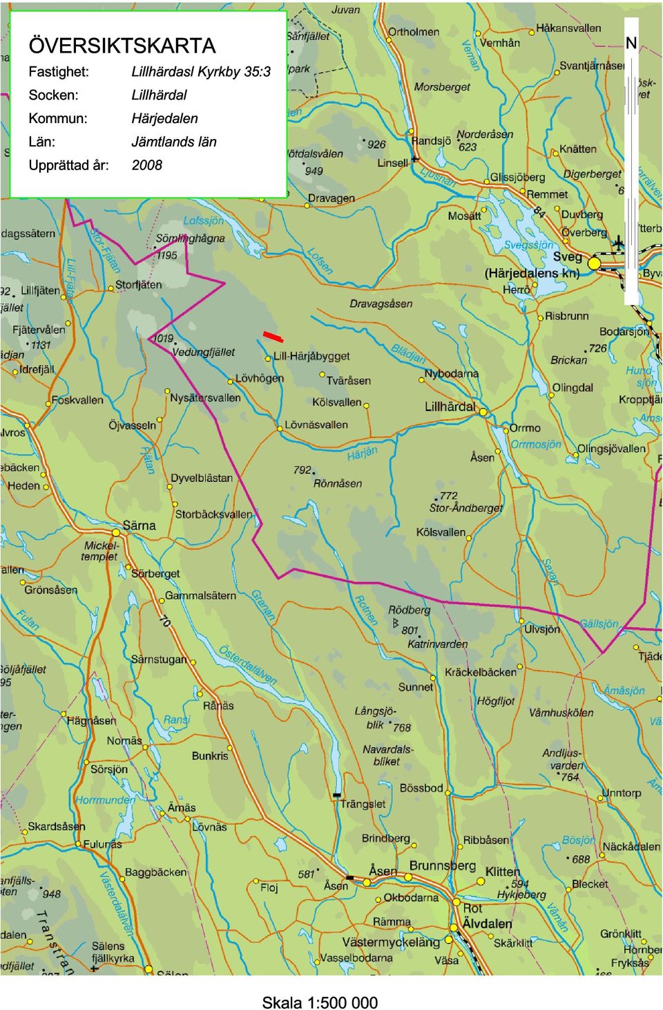 Lillhärdal Kommun: Härjedalen Län: