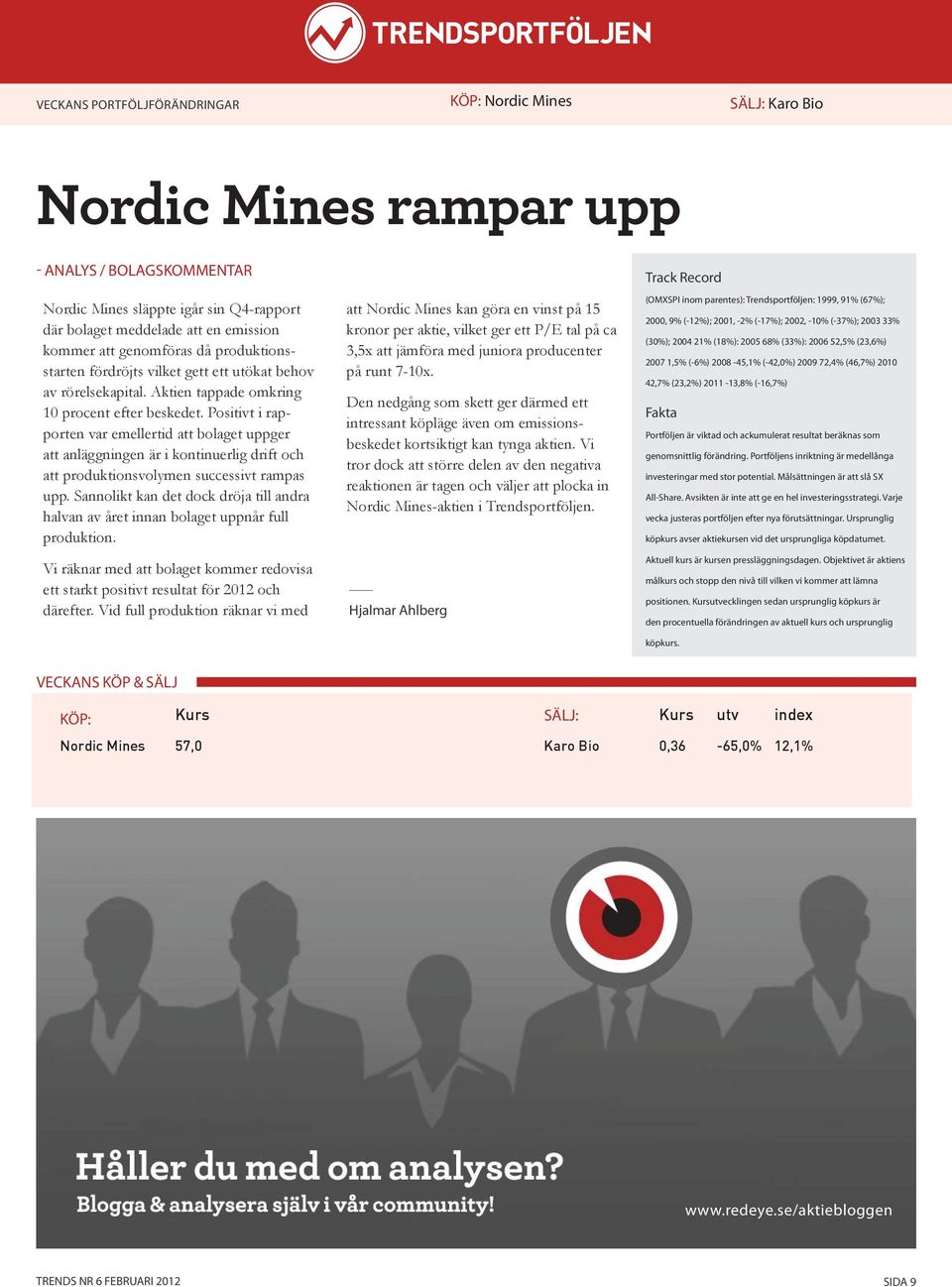 Positivt i rapporten var emellertid att bolaget uppger att anläggningen är i kontinuerlig drift och att produktionsvolymen successivt rampas upp.