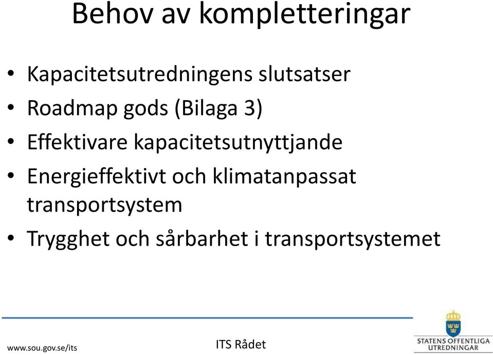 kapacitetsutnyttjande Energieffektivt och