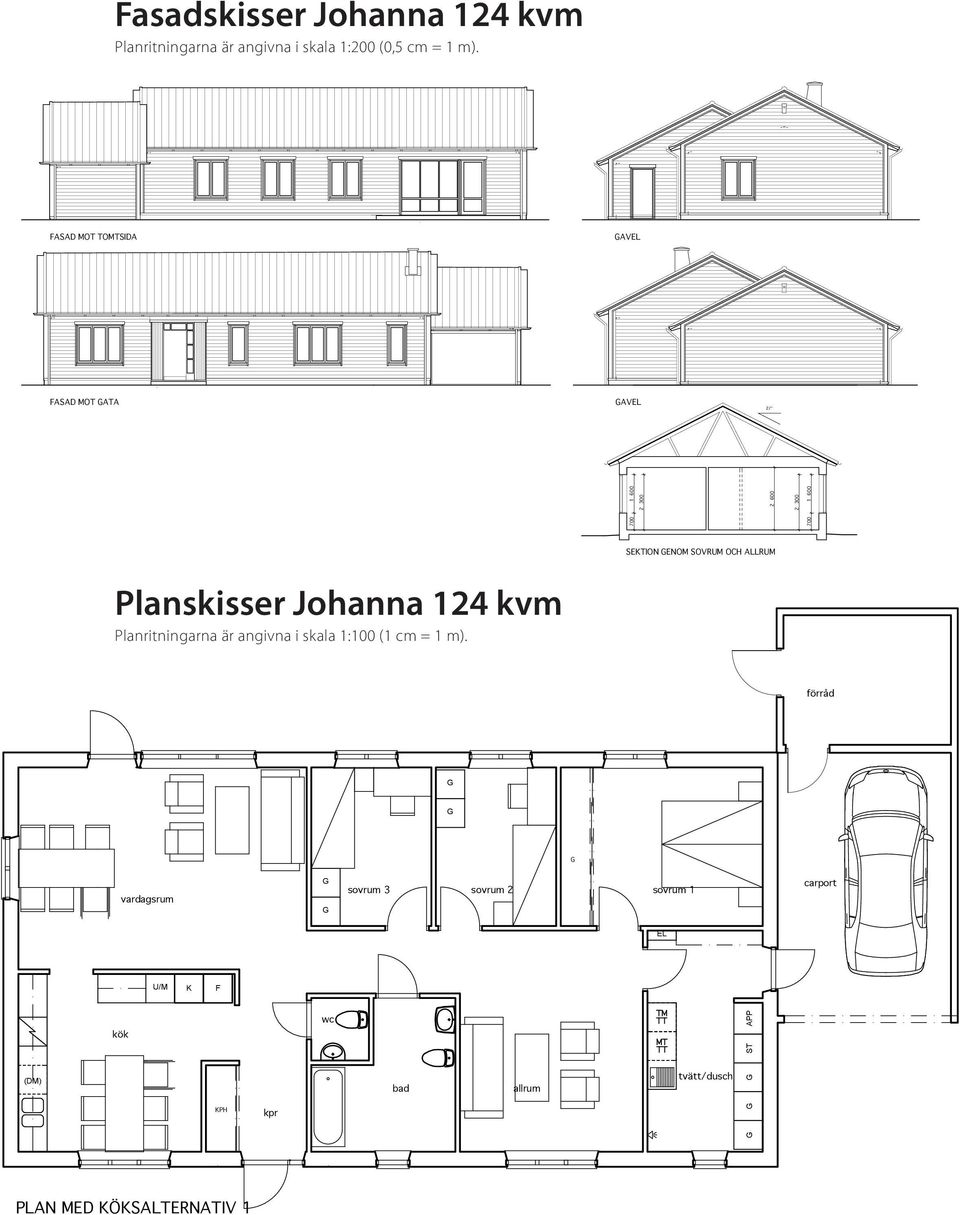 angivna i skala 1:100 (1 cm = 1 m). Blekingegatan 0 5 10 0 5 10 0 5 10 700 700 1!600 1!600 700 1!