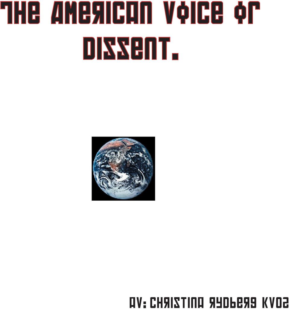 dissent.