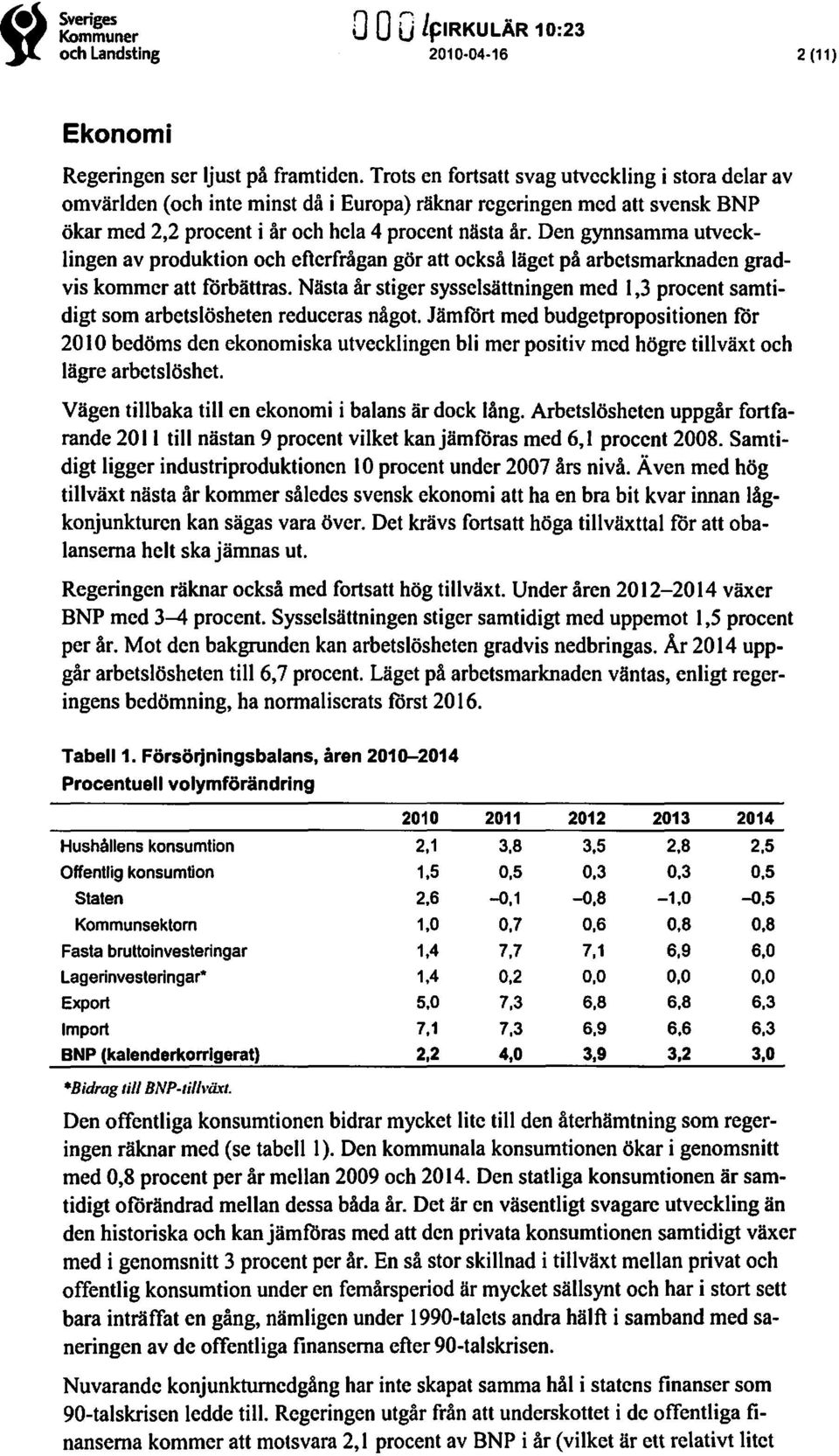 Den gynnsamma utvecklingen av produktion och efterfrågan gör att också läget på arbetsmarknaden gradvis kommer att förbättras.