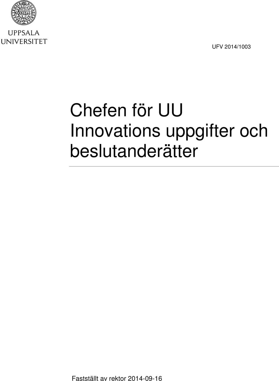 och beslutanderätter