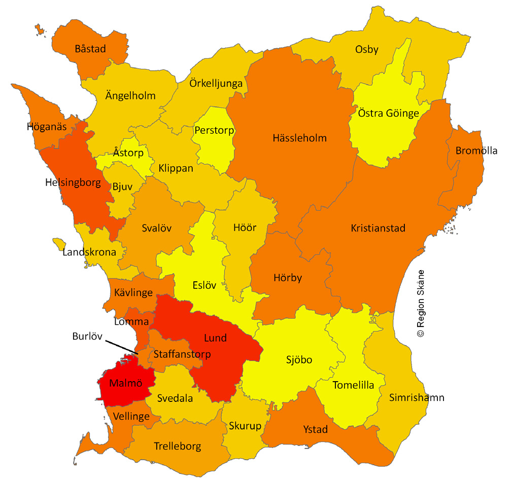 Befolkning och bostäder Alla skånska kommuner arbetar med någon form av befolkningsprognos antingen prognoser som de tagit fram själva eller prognoser som på uppdrag är framtagna av konsulter.