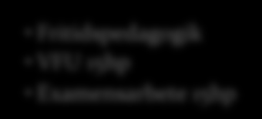 Termin 1 Utbildningsvetenskaplig kärna - Läraryrkets förutsättningar 30hp Termin 2 Fritidspedagogik 22,5hp VFU 7,5hp Termin 3 Fritidspedagogik 22,5hp VFU 7,5hp