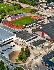 Arenastaden i Växjö Nya arenor i anslutning till varandra.