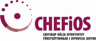 ISM-RAPPPORT 14:1 Chefskapets förutsättningar och konsekvenser Metoder och resultat från CHEFiOS projektet slutrapport del 1 Annika Härenstam och Anders Östebo (red) Följande personer har varit