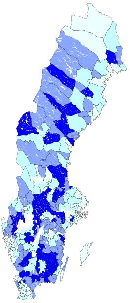 Nyanlända per 1000 invånare under 2015 90,0 80,0 70,0 60,0 50,0 40,0 30,0