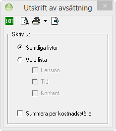 Steg 2 Här registrerar du medarbetarnas val. När valet är gjort ska kolumnen Klar för inläsning markeras. Använd knappen (markera alla) som har gjort ett val.