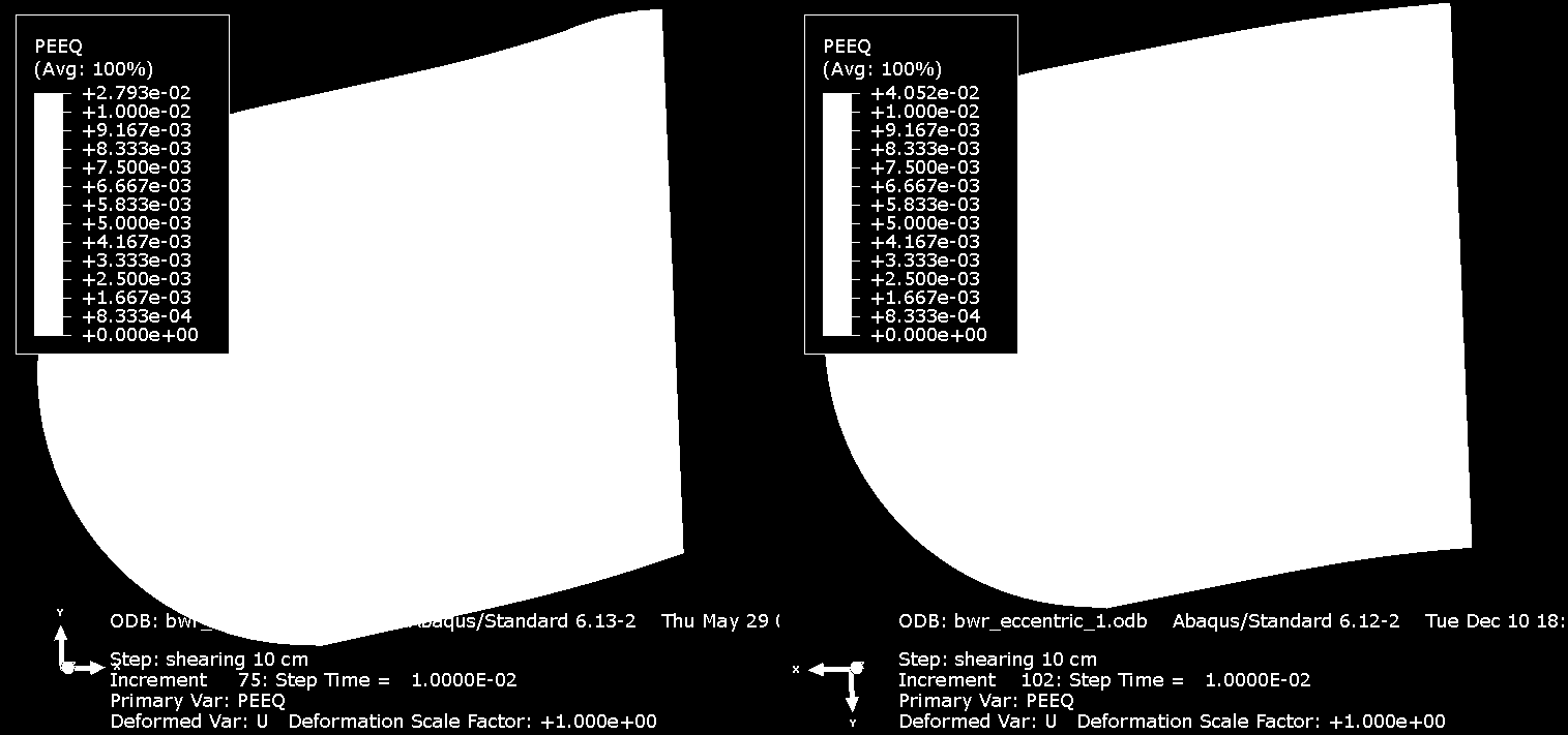 Kapselns mekaniska integritet Fråga 2 och 3 angående nya spänningsanalyser för skjuvlastfallet i SKBdoc 1415152 ver 1.