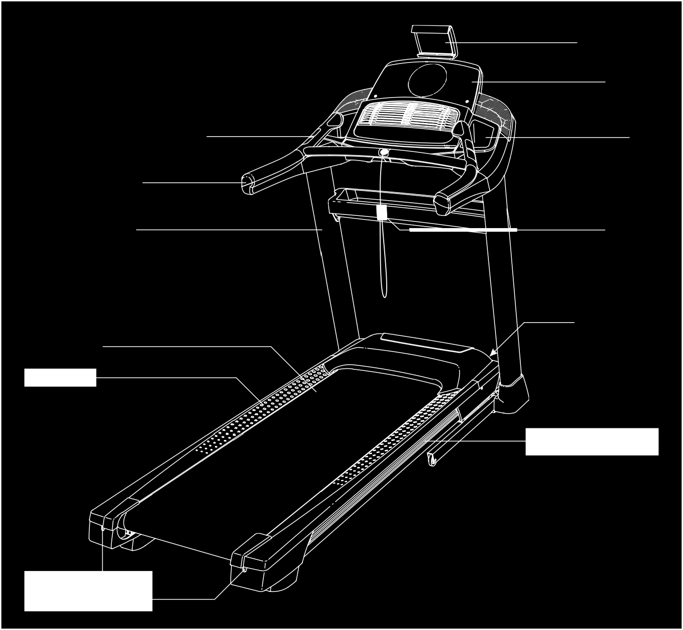 INNAN DU BÖRJAR Tack för att du valt den revolutionerande PROFORM TRAINER 8.0. Det här löpbandet har många olika funktioner som har utvecklats för att göra träningen roligare och effektivare.