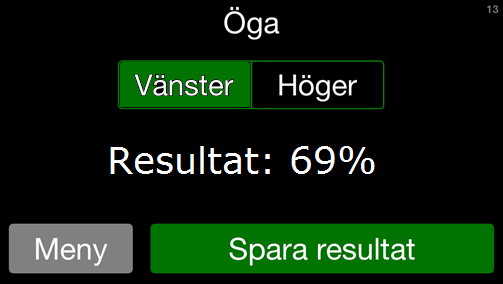 MultiBit Syntest Nu visas resultatet av testet.