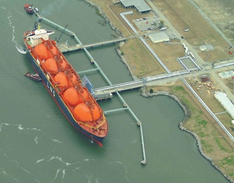 LNG i världen - storskaligt Ca 27 % av världens