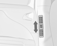 Klimatreglering 151 Luftmunstycken Inställbara luftmunstycken Minst ett luftmunstycke måste vara öppet om kylning är på. För att stänga munstycket vrider du på inställningsratten 7.