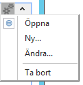 Din länk har nu lagts till i Faktaboxrutan Länkar. Den visas både inne på kundkortet och i kundlistan när du markerar kunden. När du väl lagt till länken kan du öppna den, ändra den eller ta bort den.