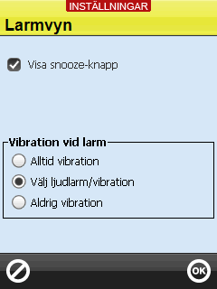 13.14.4 Flytta bastimer uppåt/nedåt För att flytta en bastimer markerar man den och trycker på knapparna Flytta uppåt eller Flytta nedåt. Bastimern flyttas då. 13.