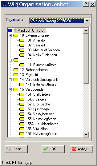 16 AKTUALISERINGSFLIKEN 5 8 4 6 7 OBS!! Orsak fylls inte i 4. Fyll i Typ av aktualisering 5. Datum OBS!! KOM IHÅG ATT ÄNDRA DATUM OM UTREDNINGEN SKA LIGGA BAKÅT I TIDEN. 6. Från vem (oftast den enskilde) 7.