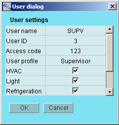 Konfiguration - fortsatt Authorization 1. Gå till menyn Configuration (konfiguration) Klicka på den orangea knappen med en skiftnyckel på, nederst på displayen.
