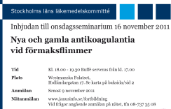 Plan för uppföljning av hur läkemedlet använts och effekt/biverkningar i klinisk användning Plan för återkoppling av data och rapporter av data Inbjudan