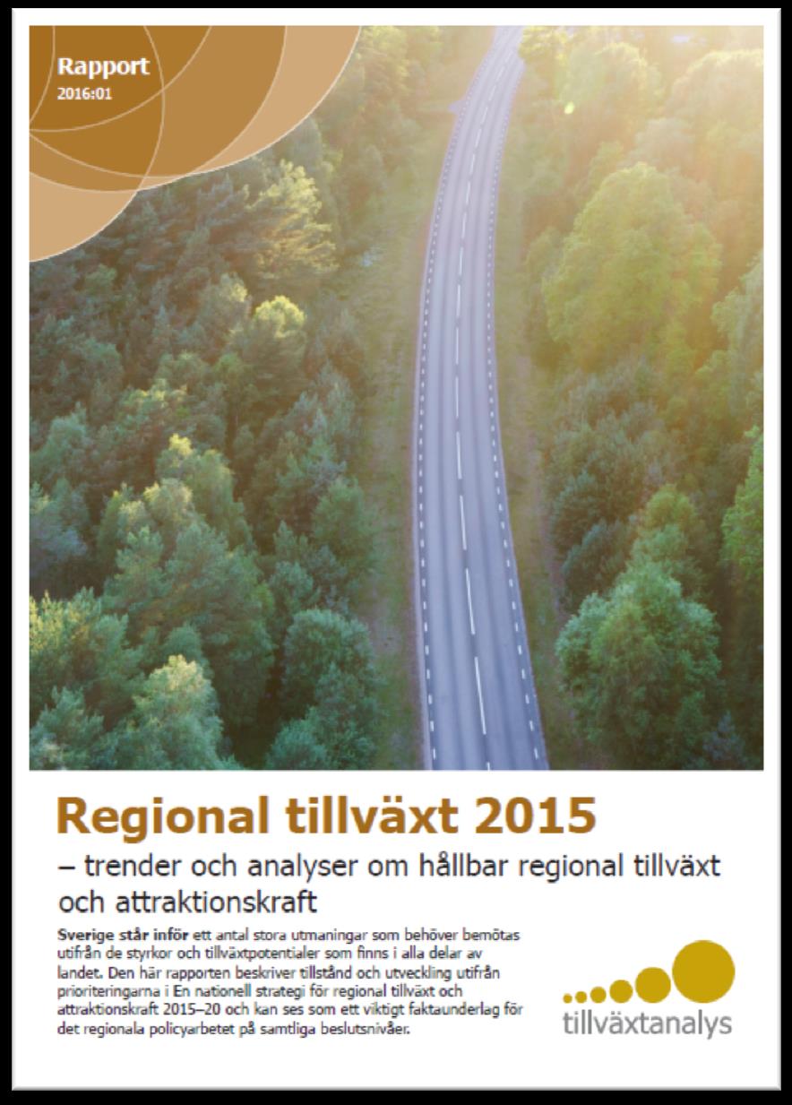 Regional tillväxt 2015 Wolfgang