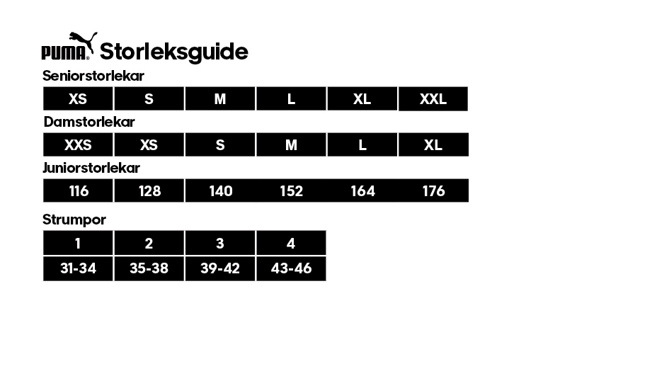 Hitta rätt storlek! För att underlätta att ni hittar rätt storlek på de produkter ni vill beställa har vi sammanställt storleksguider på de produkter som föreningen valt till sin profil.