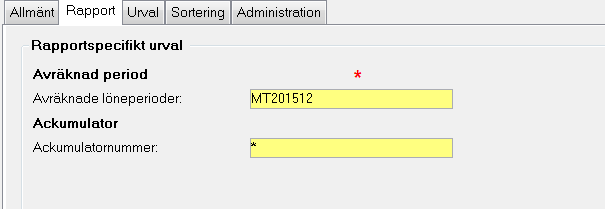 Problem att skapa FORA-rapport Om du får problem med att skapa