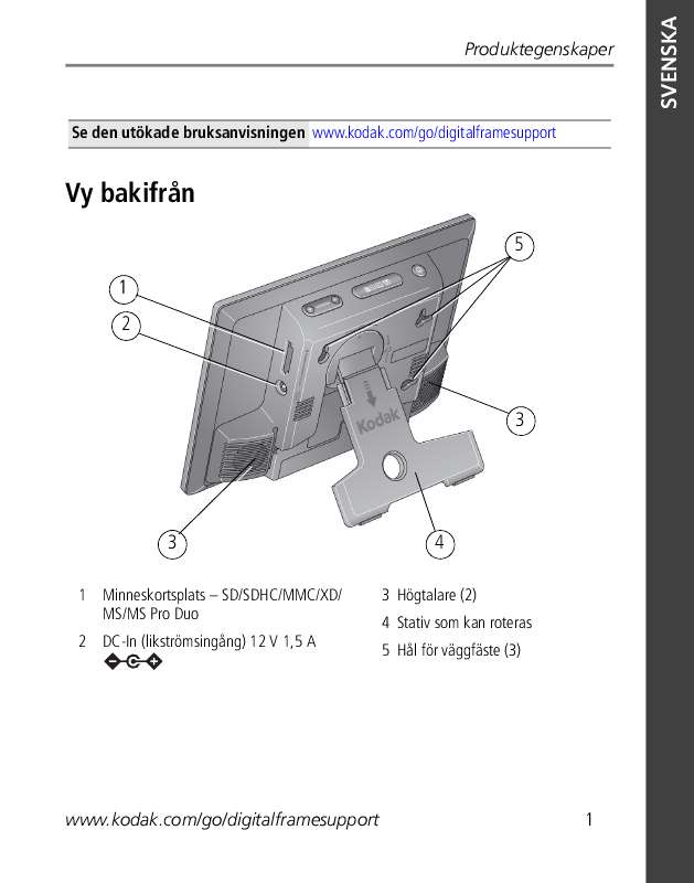 Du hittar svar på alla dina frågor i instruktionsbok (information, specifikationer,