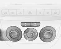 88 Klimatreglering Öppna sidomunstycken efter behov och rikta dessa mot sidorutorna. För samtidig uppvärmning av fotutrymmet, ställ luftfördelningsreglaget på J.