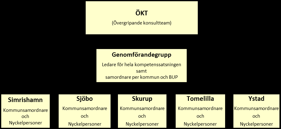 8 Arbetsgruppens förslag till utbildningsplan bestod av tre delar: 1. Storföreläsningar 2. Lokala utbildningsaktiviteter/hemuppgifter 3.