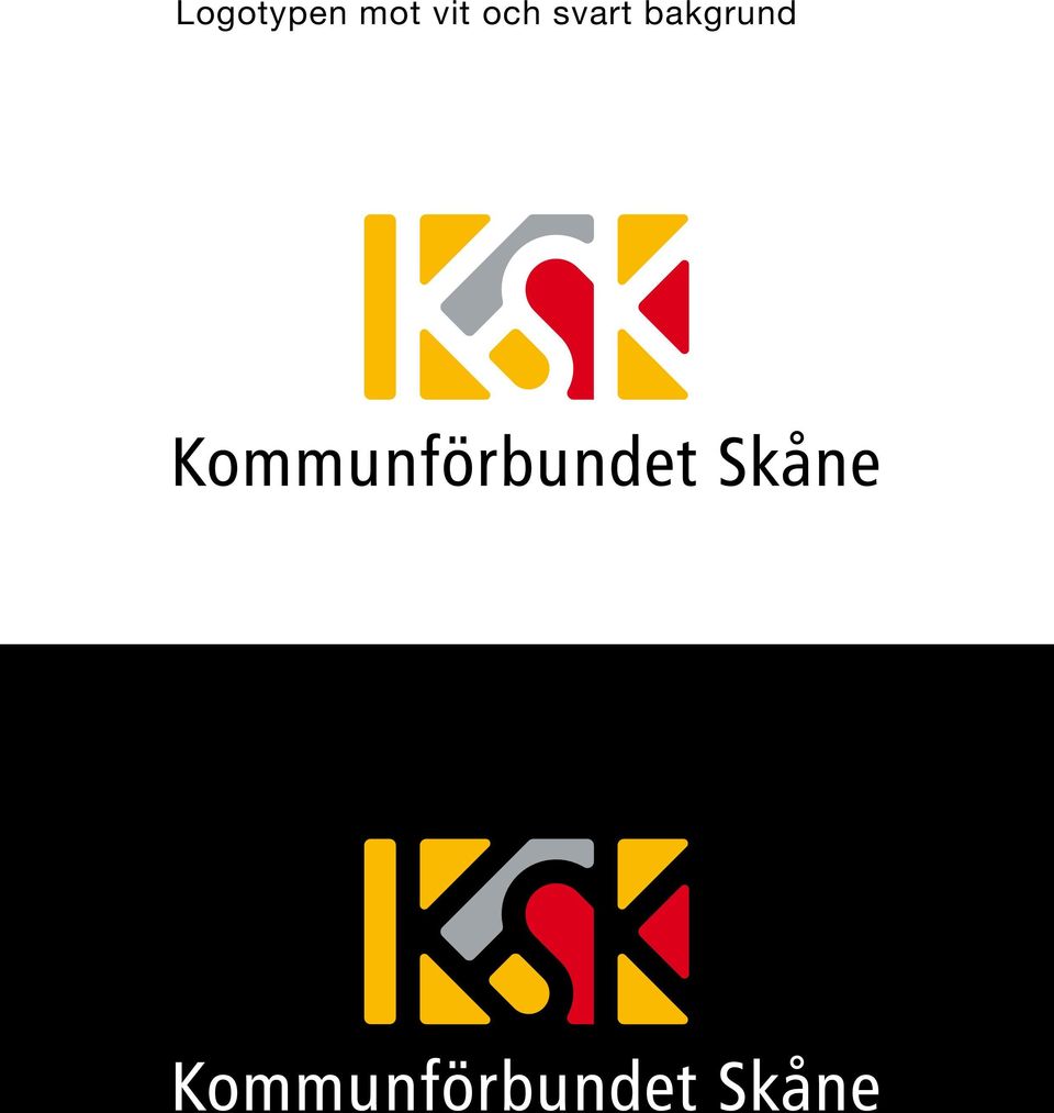 och svart