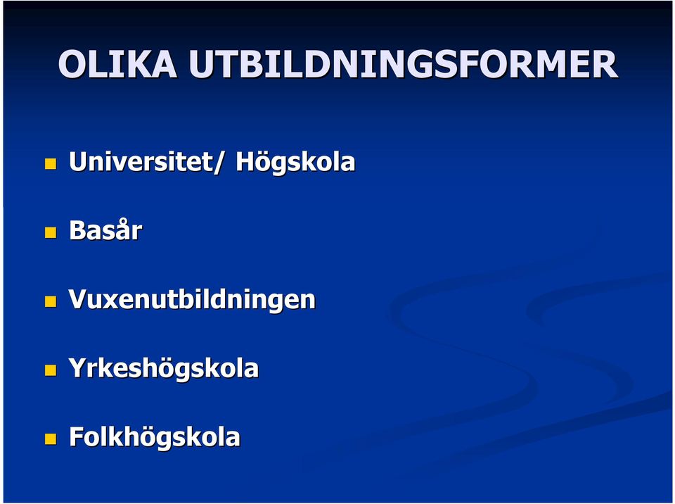 Basår Vuxenutbildningen