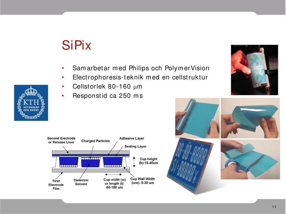 Electrophoresis-teknik med en