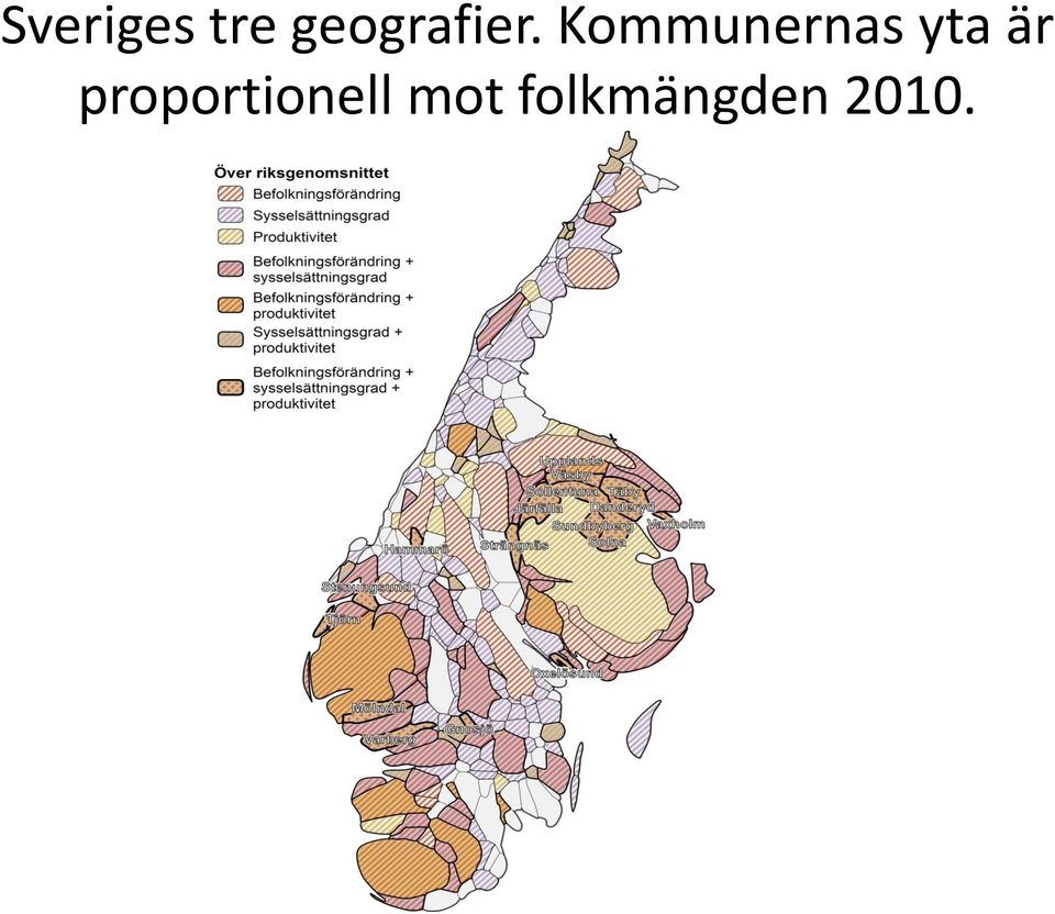 Kommunernas yta är