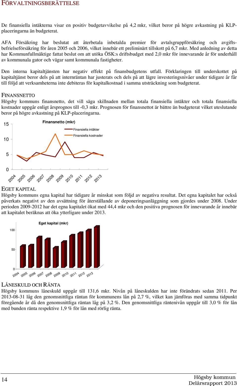 Med anledning av detta har Kommunfullmäktige fattat beslut om att utöka ÖSK:s driftsbudget med 2,0 mkr för innevarande år för underhåll av kommunala gator och vägar samt kommunala fastigheter.