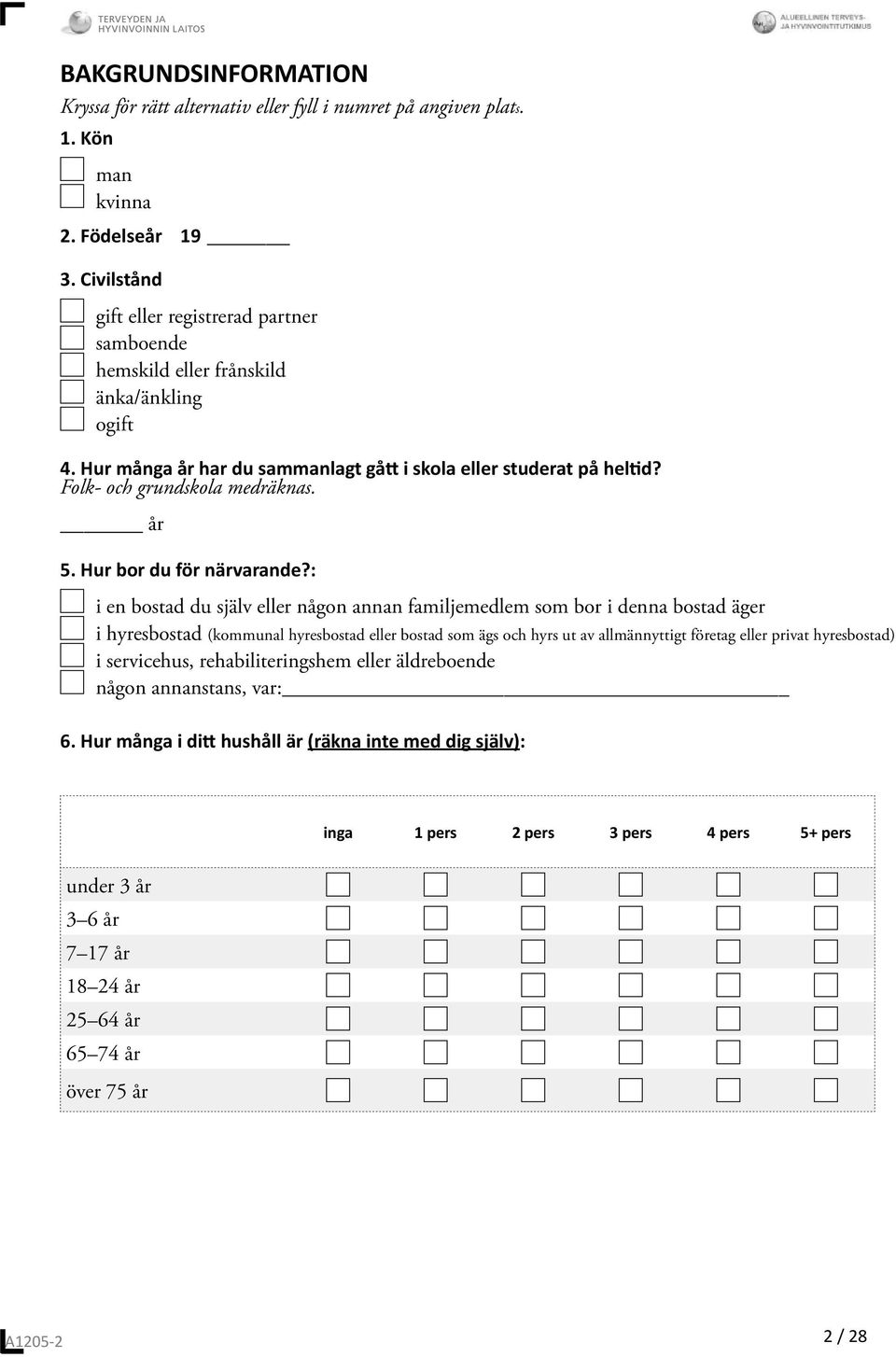 år 5. Hur bor du för närvarande?