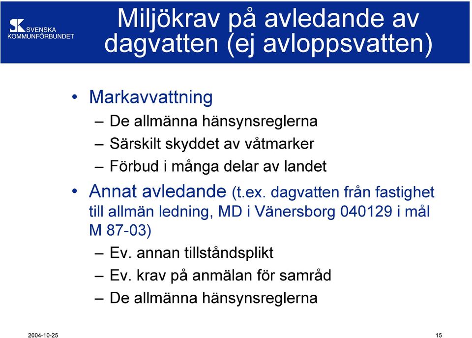 avledande (t.ex.