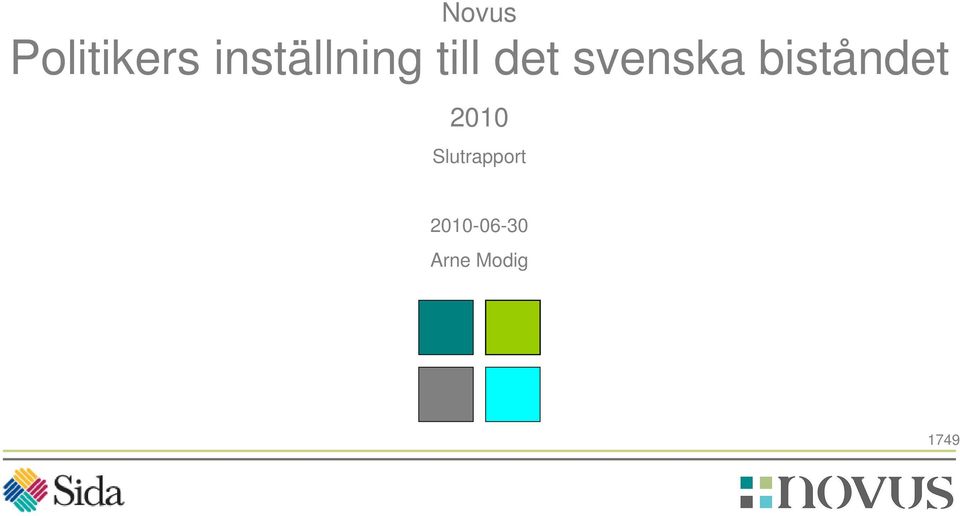 svenska biståndet 2010